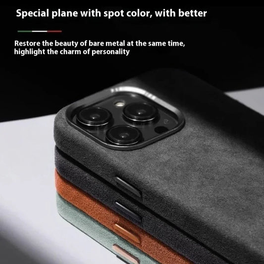 Alcantara Case Iphone 16
