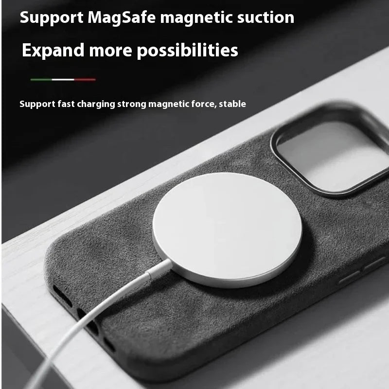 Alcantara Case Iphone 12-15